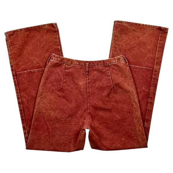 Urban Outfitters Urban Renewal Remnants Acid Wash Canvas Pant - Picture 1 of 8